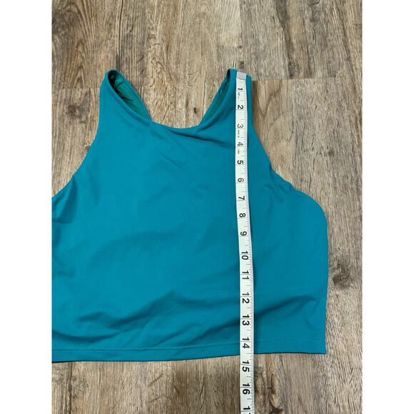 Athleta Womens Conscious Crop Bikini Swimsuit Top Size Medium - Picture 8 of 8